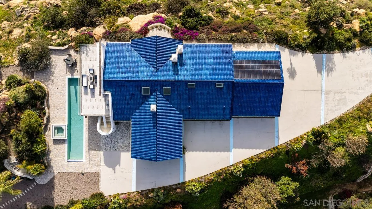 13155 McNally Road Valley Center, CA 92082 - Photo 49 of 69 a view of a house with wooden fence