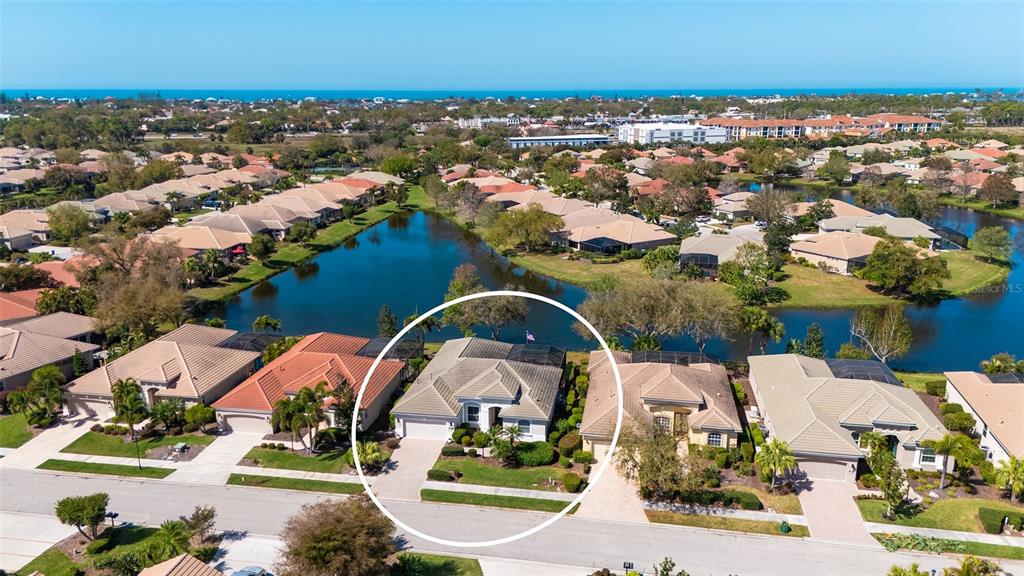 665 Crane Prairie Way Osprey, FL 34229 - Photo 4 of 61 an aerial view of a houses with a swimming pool