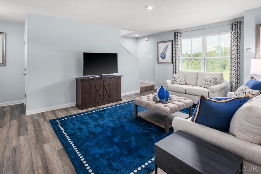 161 Robinia Road Lynchburg, VA 24501 - Photo 8 of 19 a living room with furniture and a flat screen tv