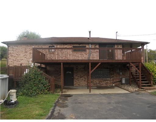 79 Lagonda Road Washington, PA 15301 - Photo 3 of 13 Exterior Back. Large deck in rear of house is accessed by the dinningroom...and enjoy the country views.