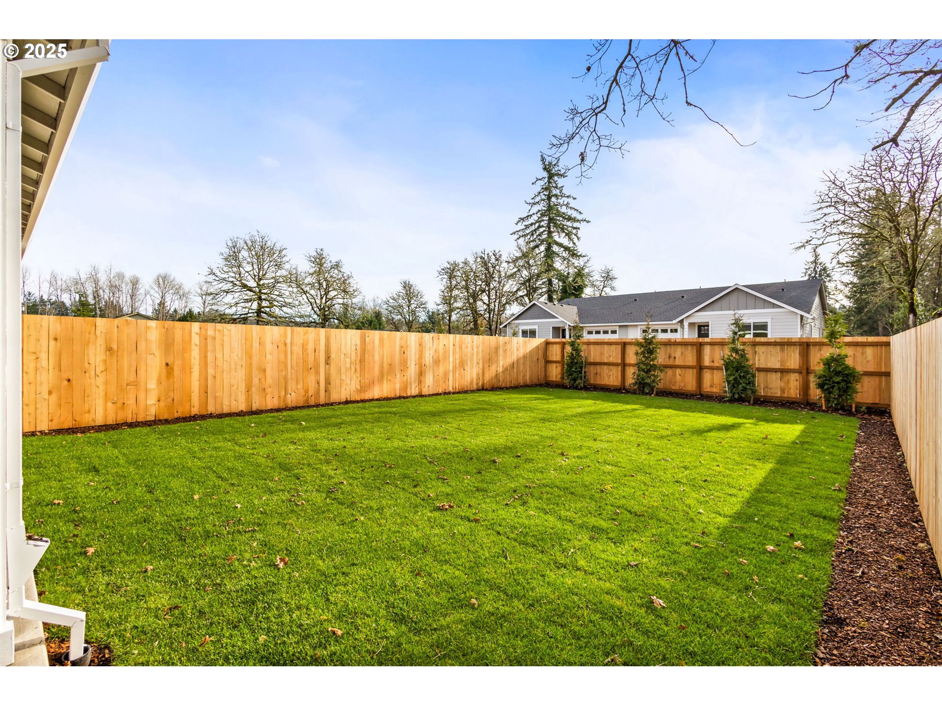3619 Green River Road Sweet Home, OR 97386 - Photo 20 of 38 a view of a yard with an outdoor space