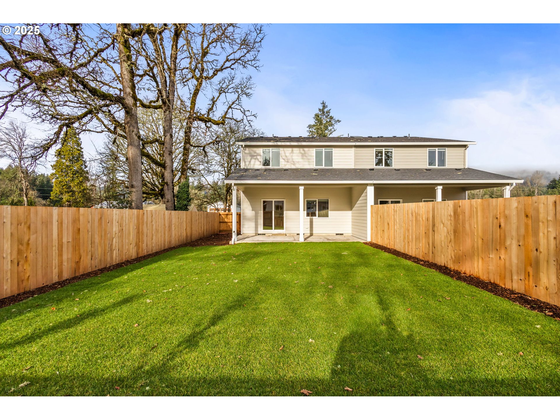 3619 Green River Road Sweet Home, OR 97386 - Photo 25 of 38 a view of an house with backyard and garden