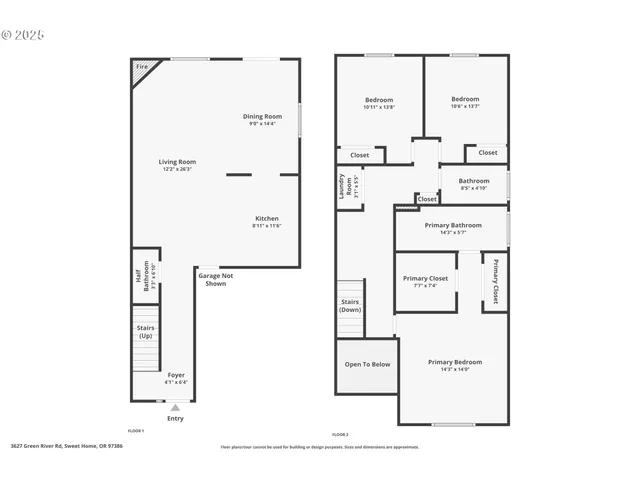 $355,000 | 3619 Green River Road, Sweet Home, OR 97386