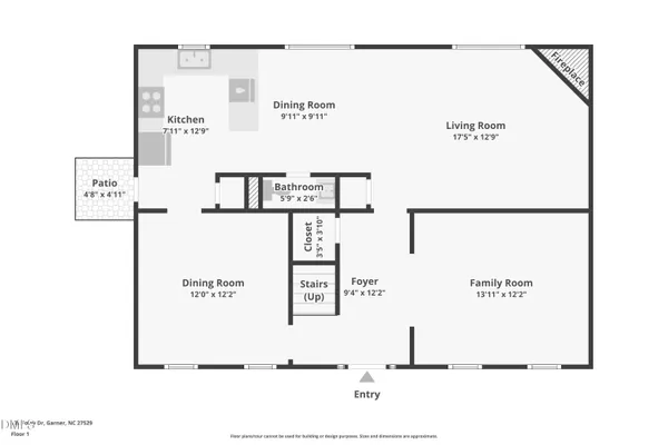 $365,000 | 132 Foley Drive, Garner, NC 27529