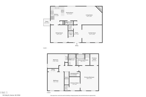 $365,000 | 132 Foley Drive, Garner, NC 27529