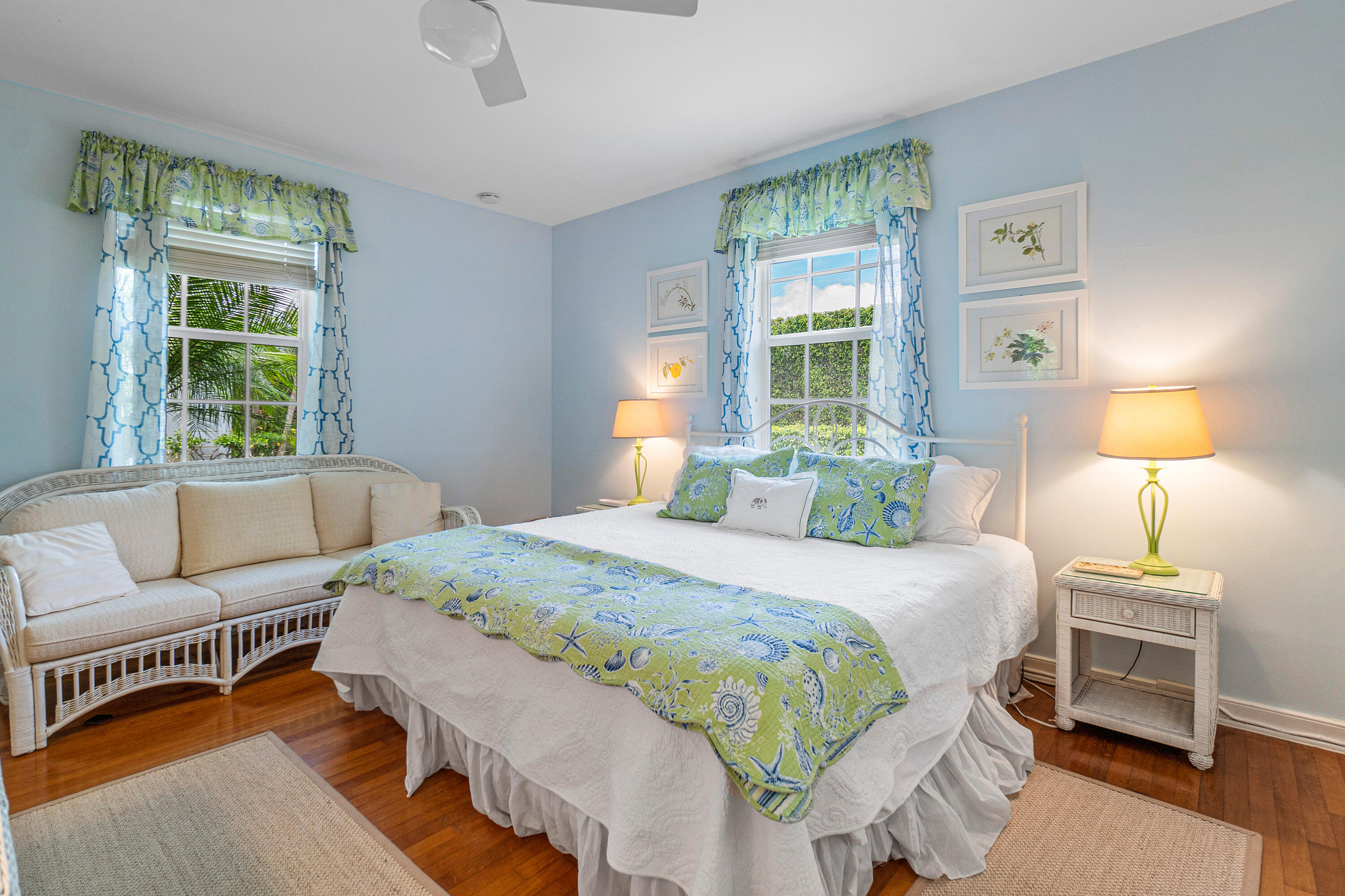230 Plantation Road Palm Beach, FL 33480 - Photo 21 of 30 a bedroom with a bed and a window