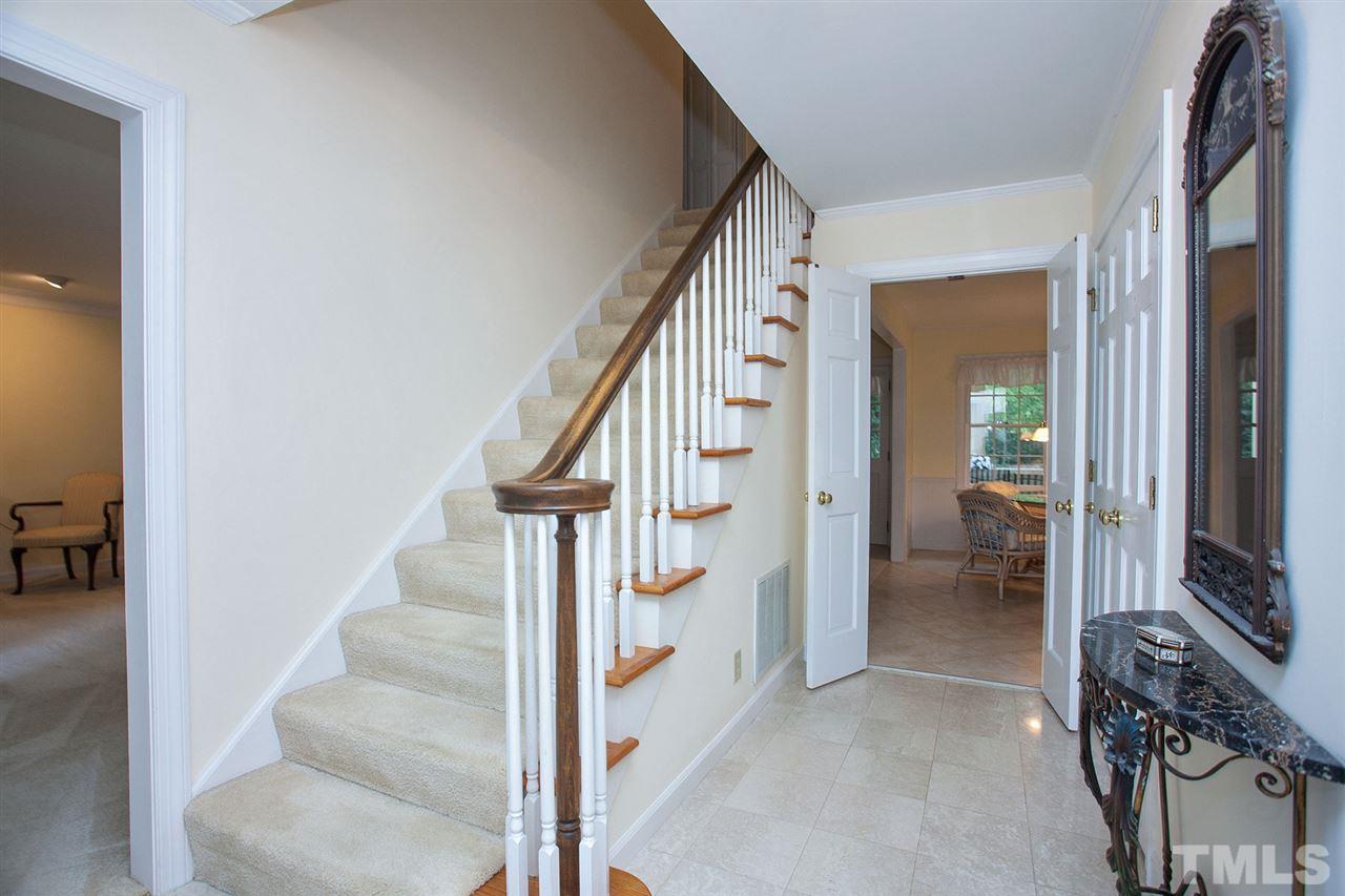 903 Queensferry Road Cary, NC 27511 - Photo 3 of 25 Generous foyer provides views of other rooms.