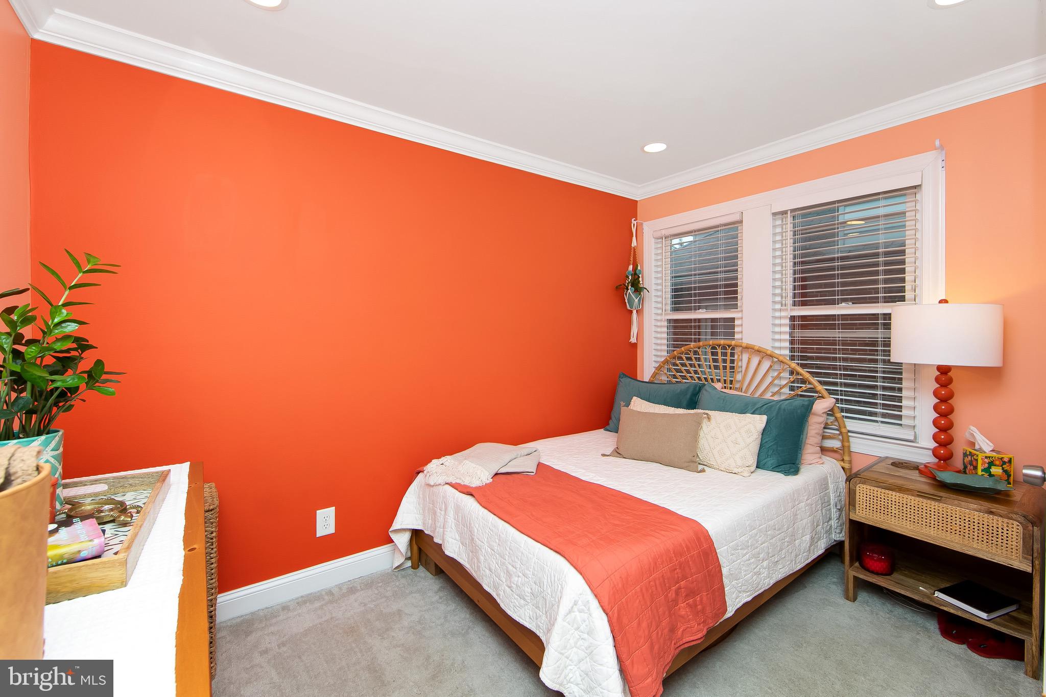 22 West 6th Avenue Runnemede, NJ 08078 - Photo 17 of 33 a bedroom with a bed and a night stand