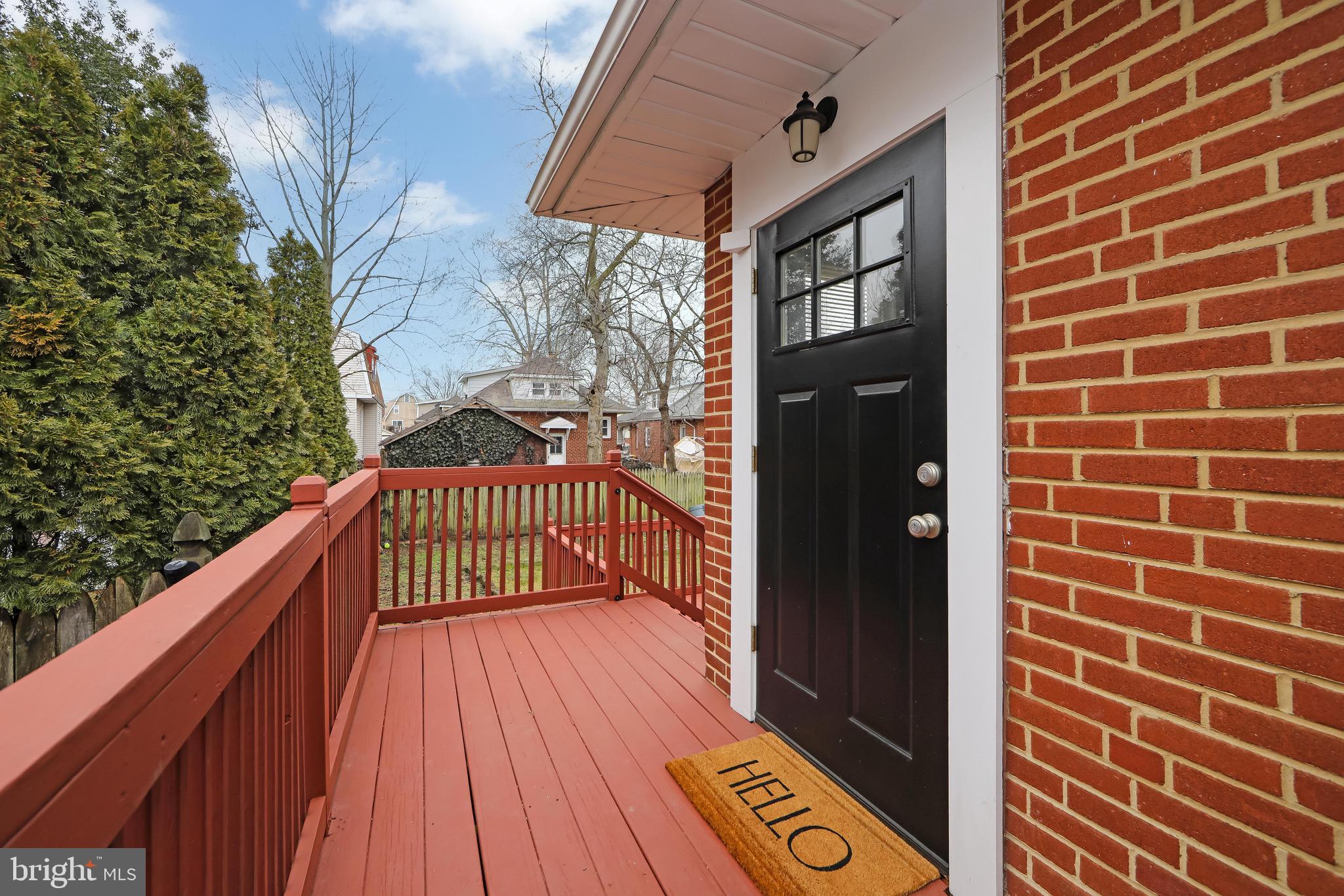 22 West 6th Avenue Runnemede, NJ 08078 - Photo 33 of 33 a view of balcony with wooden floor