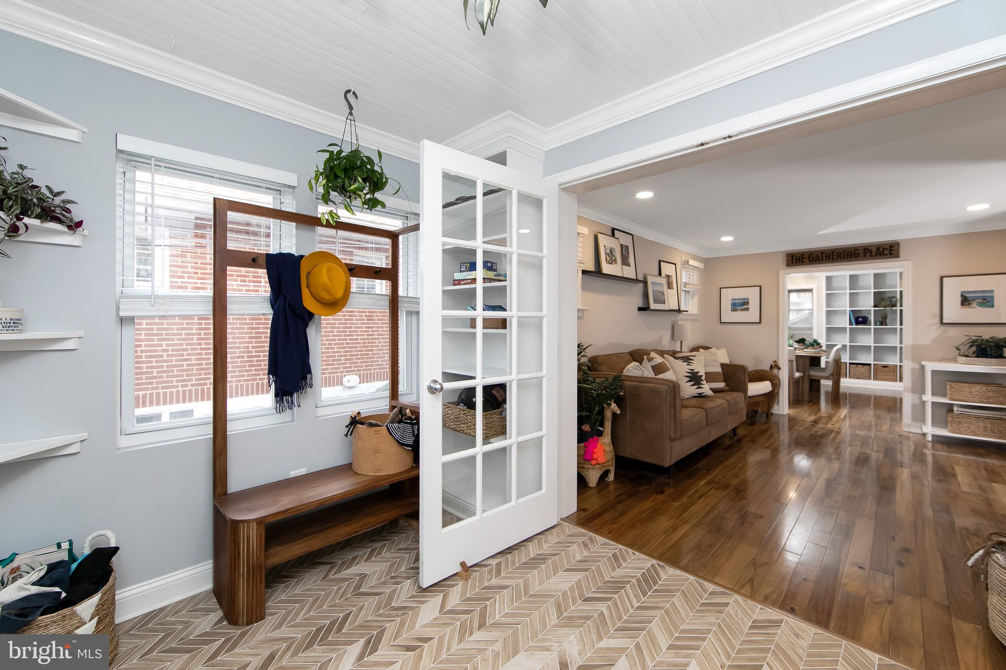 22 West 6th Avenue Runnemede, NJ 08078 - Photo 7 of 33 a living room with furniture and wooden floor
