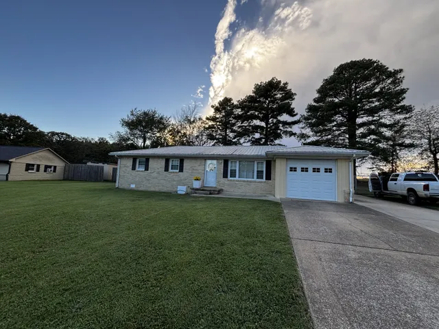 a view of outdoor space and yard