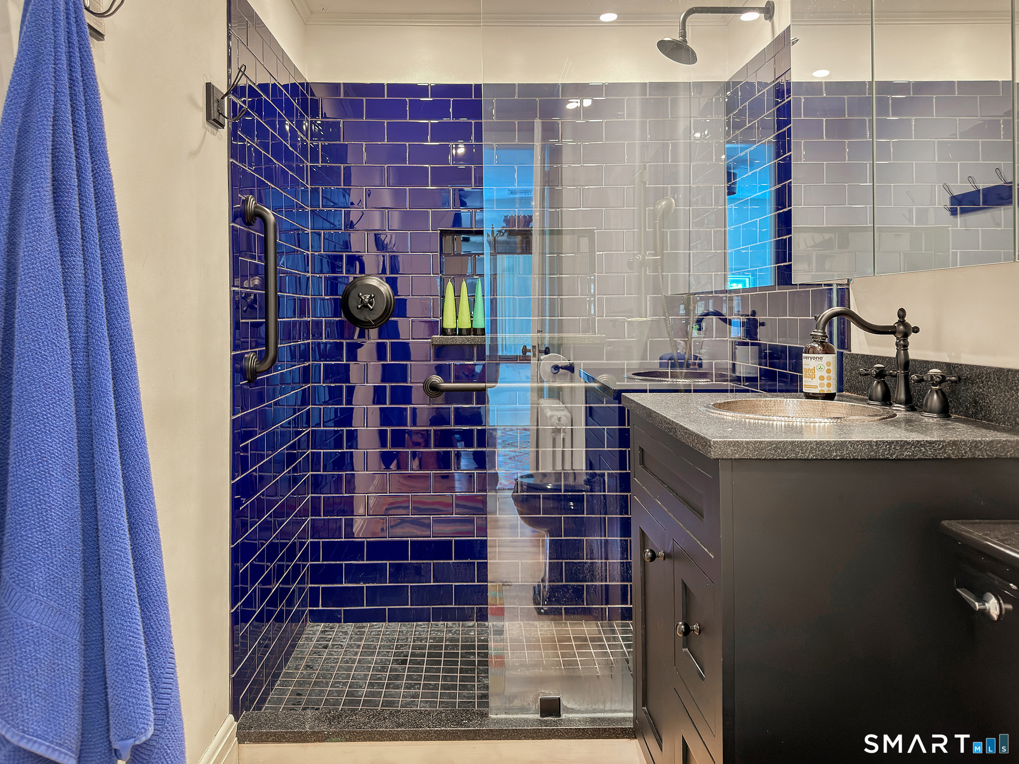 35 Maple Avenue Norfolk, CT 06058 - Photo 29 of 40 a bathroom with a shower and a sink