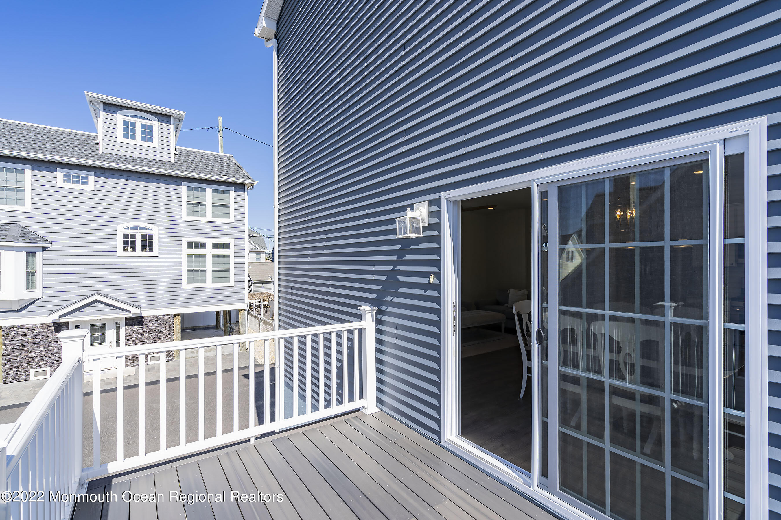 113 West Colony Road Lavallette, NJ 08735 - Photo 7 of 29 Deck off the dining area-1b