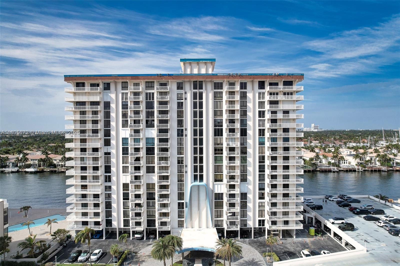 1500 South Ocean Drive, Unit 7J Hollywood, FL 33019 - Photo 2 of 54 a view of a building with lake view