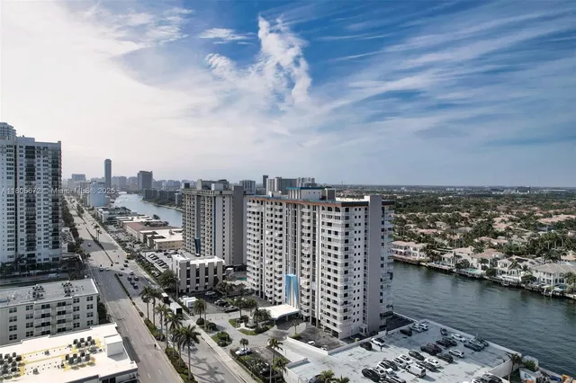 a view of balcony with city view