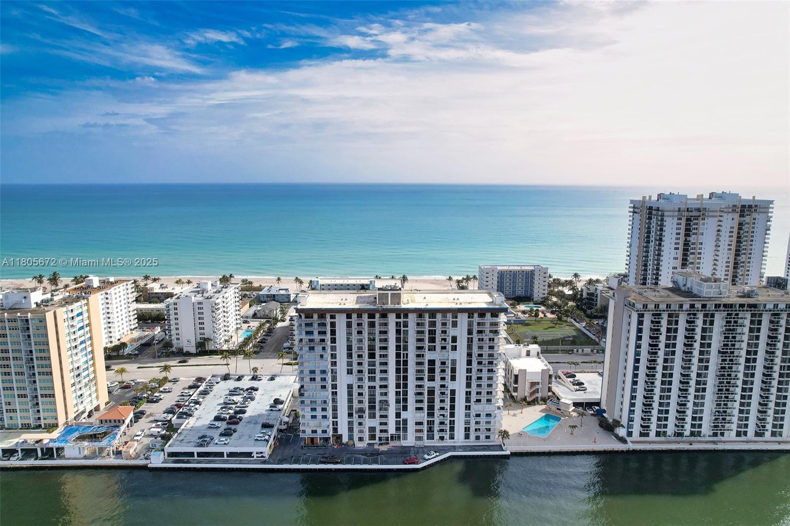 1500 South Ocean Drive, Unit 7J Hollywood, FL 33019 - Photo 52 of 54 a view of a city with ocean