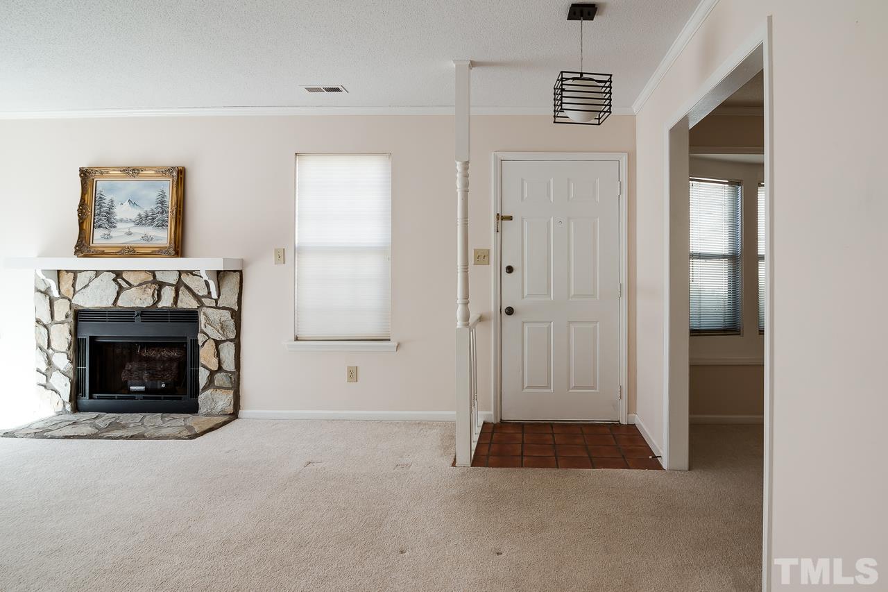 5429 Pine Top Circle Raleigh, NC 27612 - Photo 24 of 24 Open floorplan to living and dining rooms.