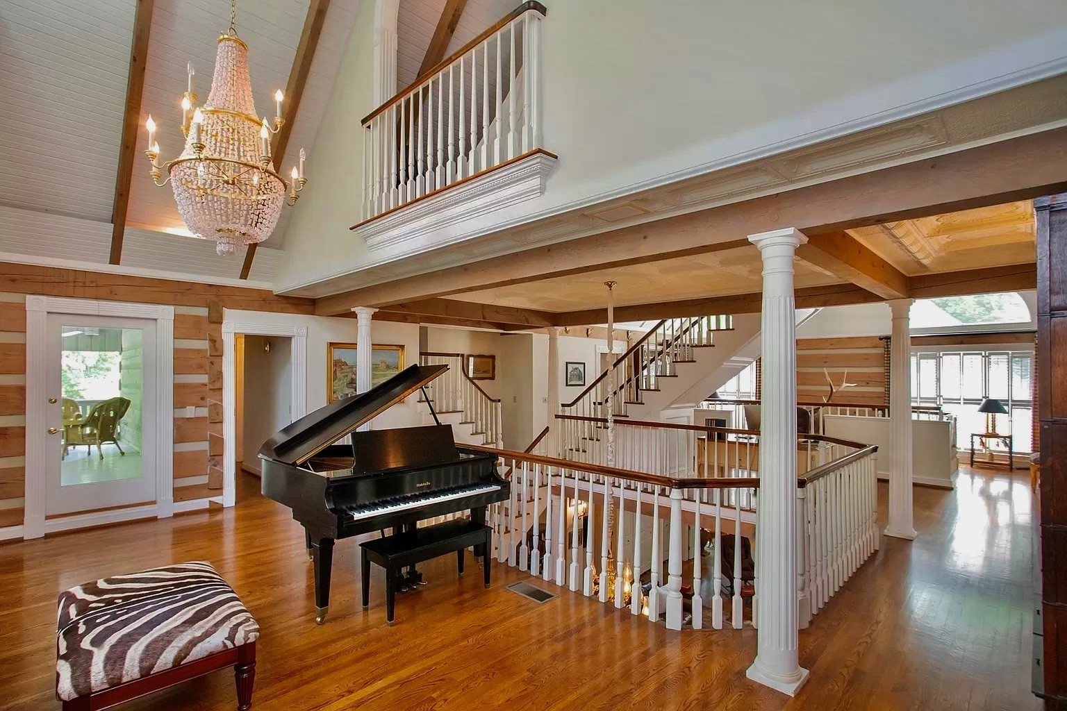 1105 Mt Pleasant Road Kingston Springs, TN 37082 - Photo 42 of 97 a living room with furniture and a wooden floor