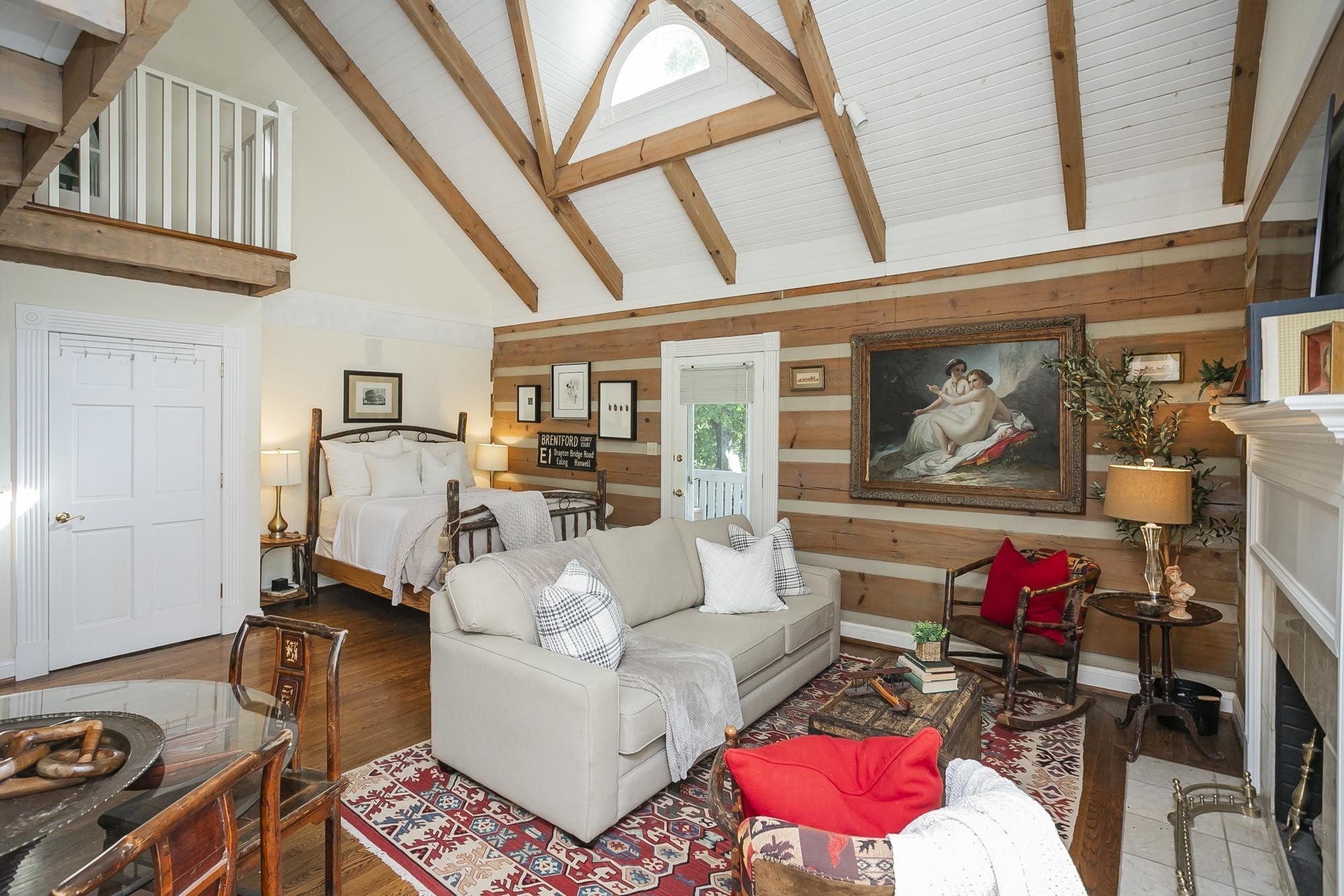 1105 Mt Pleasant Road Kingston Springs, TN 37082 - Photo 54 of 97 a living room with furniture and a floor to ceiling window