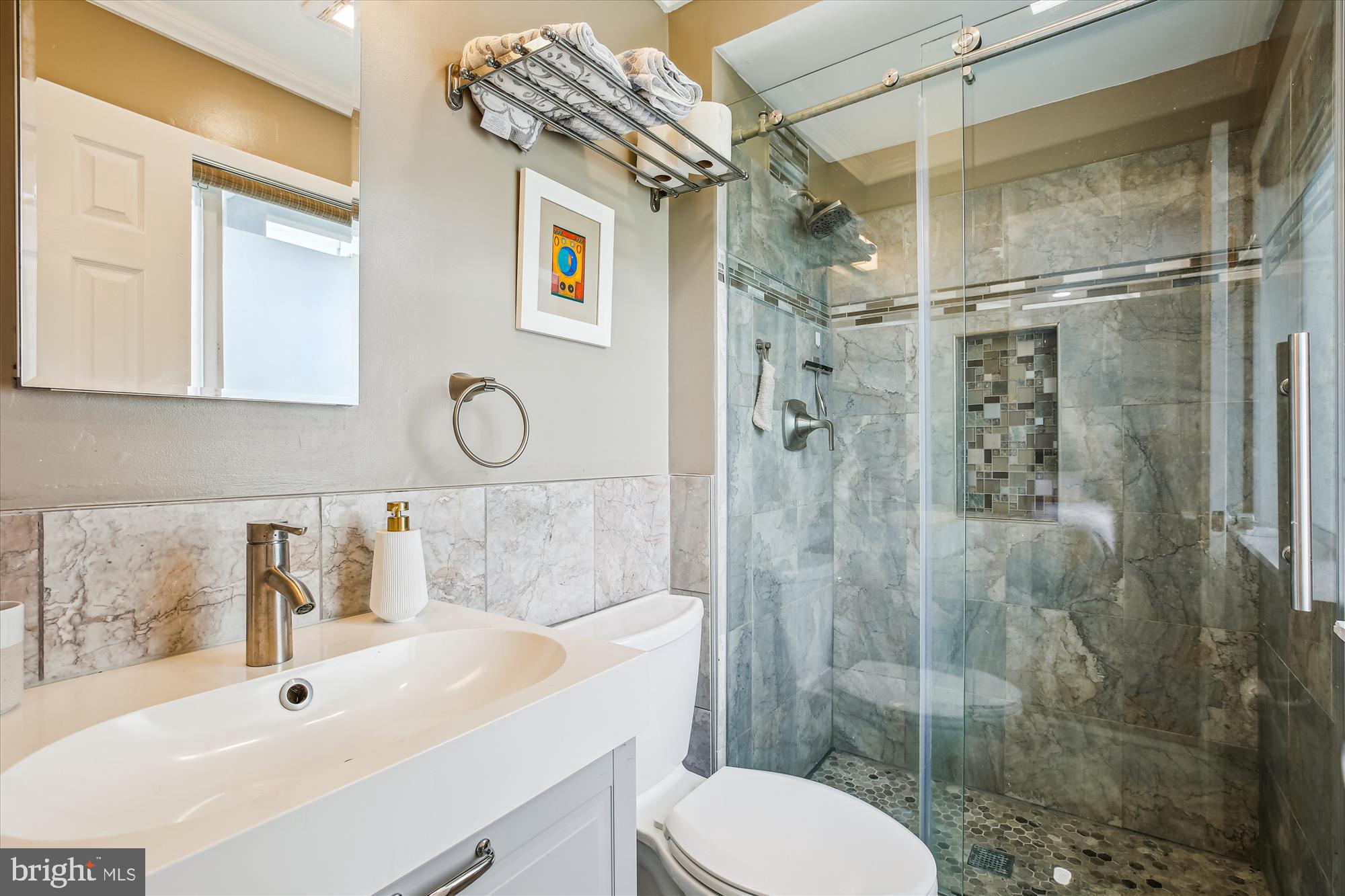 7308 Muncaster Mill Road Rockville, MD 20855 - Photo 18 of 60 Main level master bath