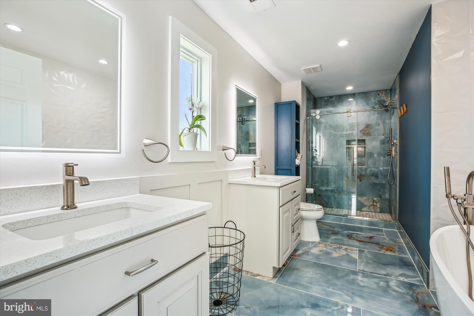 7308 Muncaster Mill Road Rockville, MD 20855 - Photo 28 of 60 Master bath #1