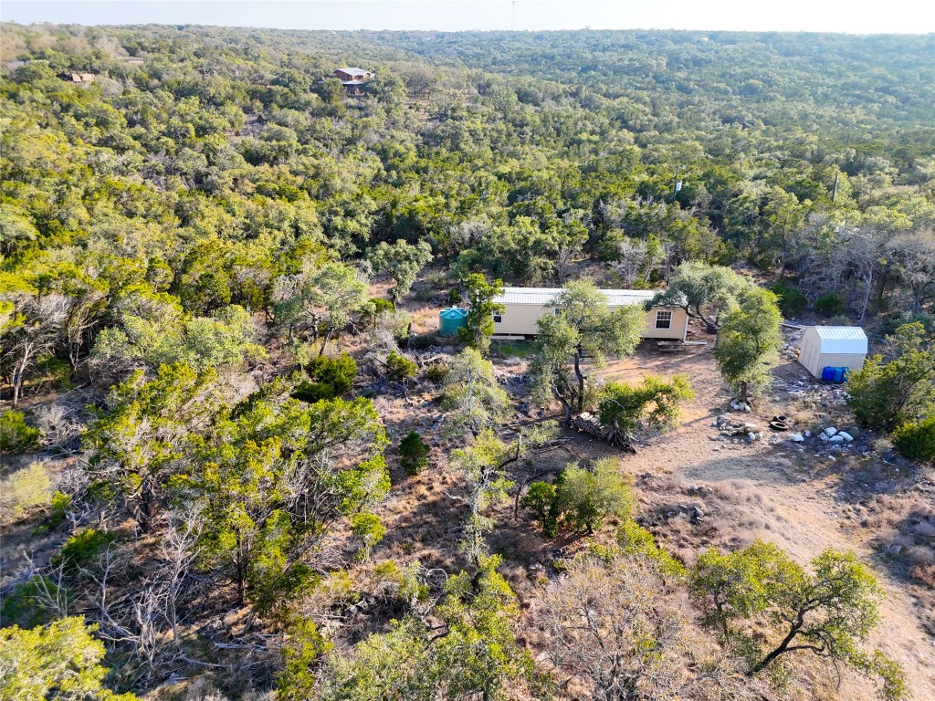 901 Thurman Road San Marcos, TX 78666 - Photo 30 of 32 Aerial overview of property's location featuring a forest