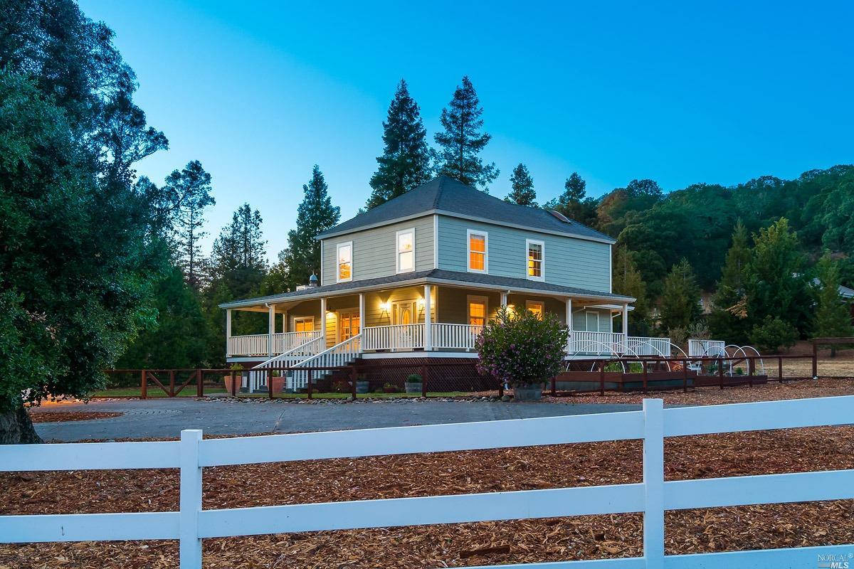 2 Alpine Road Novato, CA 94945 - Photo 1 of 1 a front view of a house with a yard