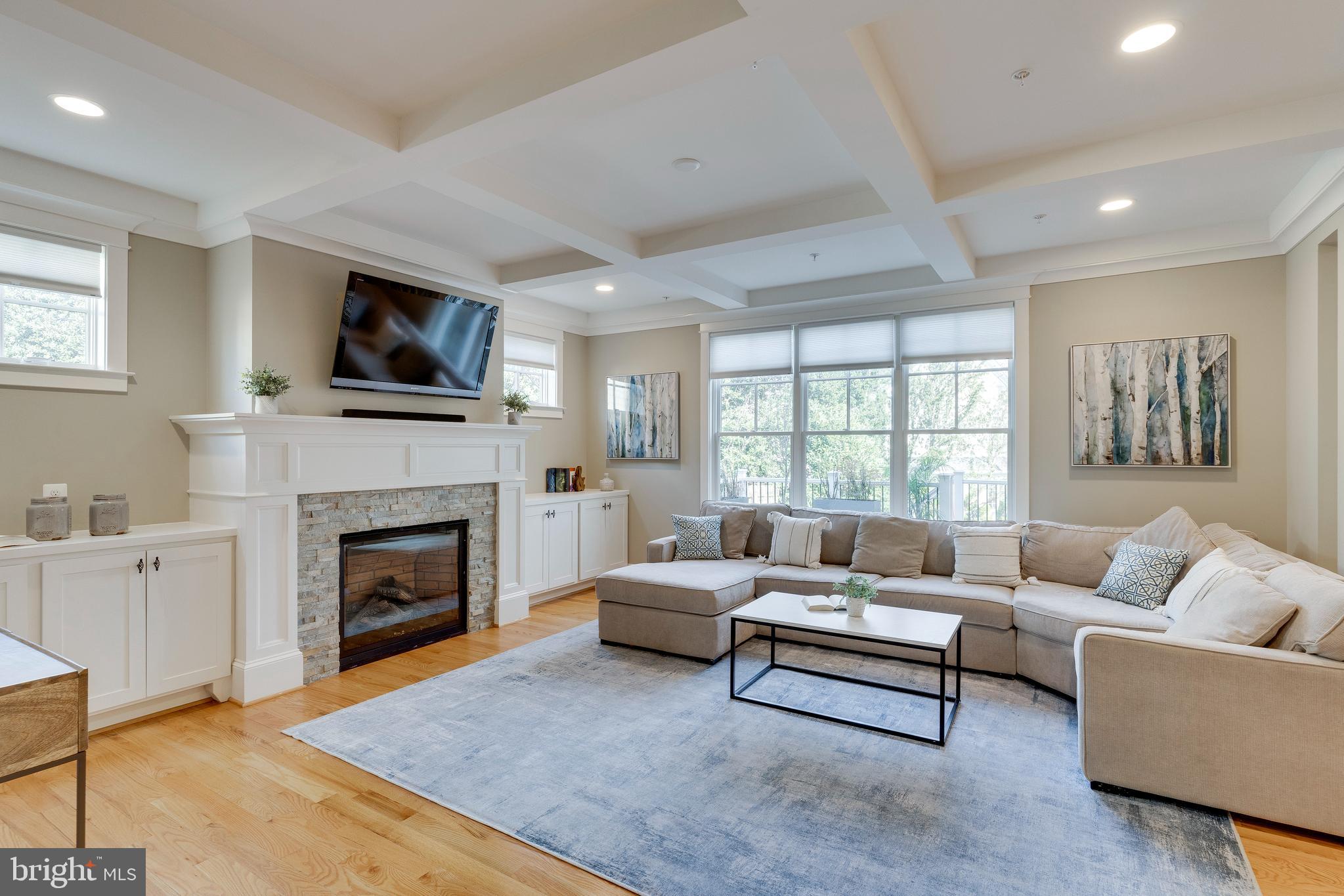 5813 Ipswich Road Bethesda, MD 20814 - Photo 19 of 51 Family Room w Fireplace