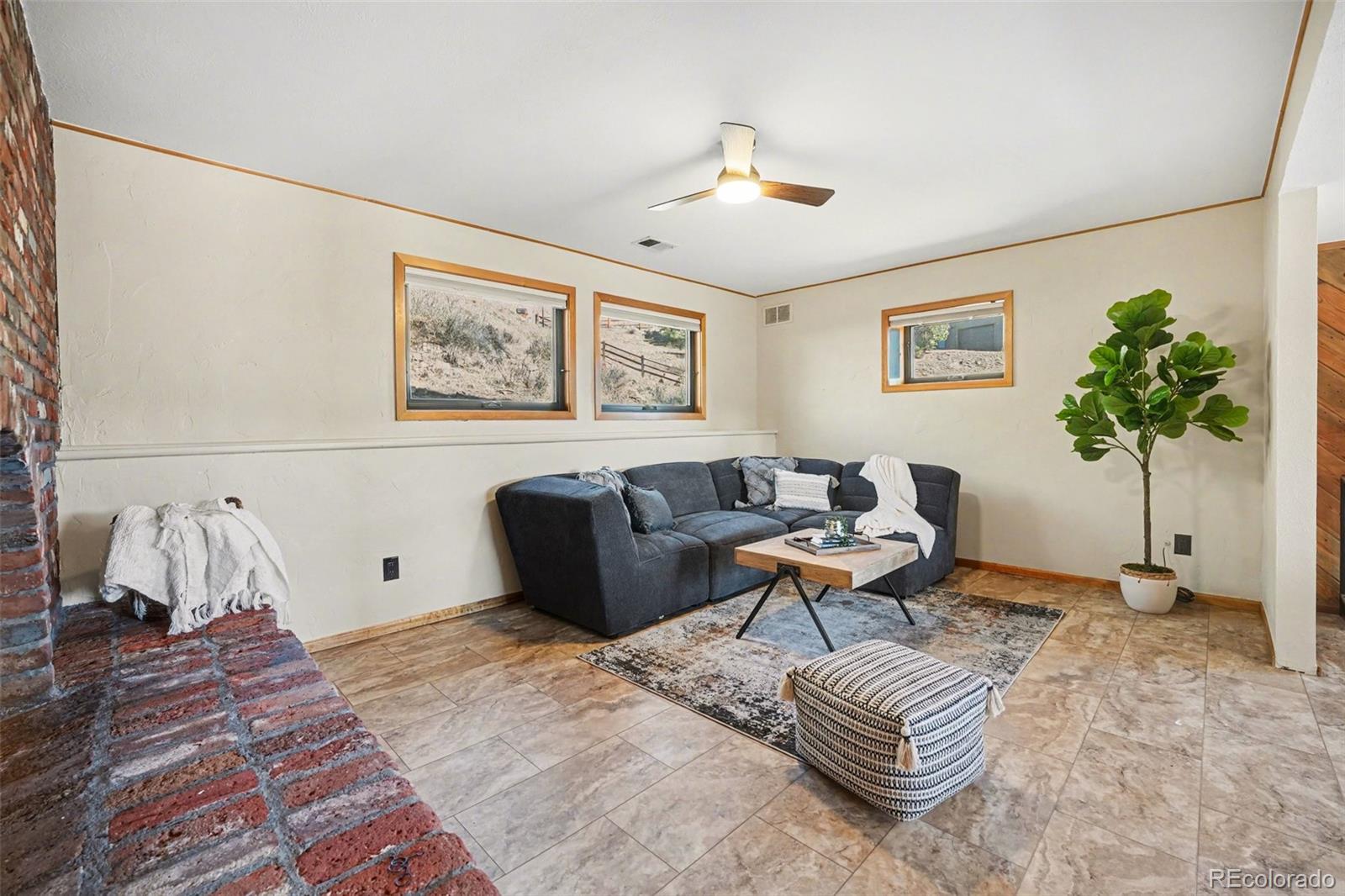 3260 Bit Road Evergreen, CO 80439 - Photo 16 of 26 a living room with furniture and a potted plant