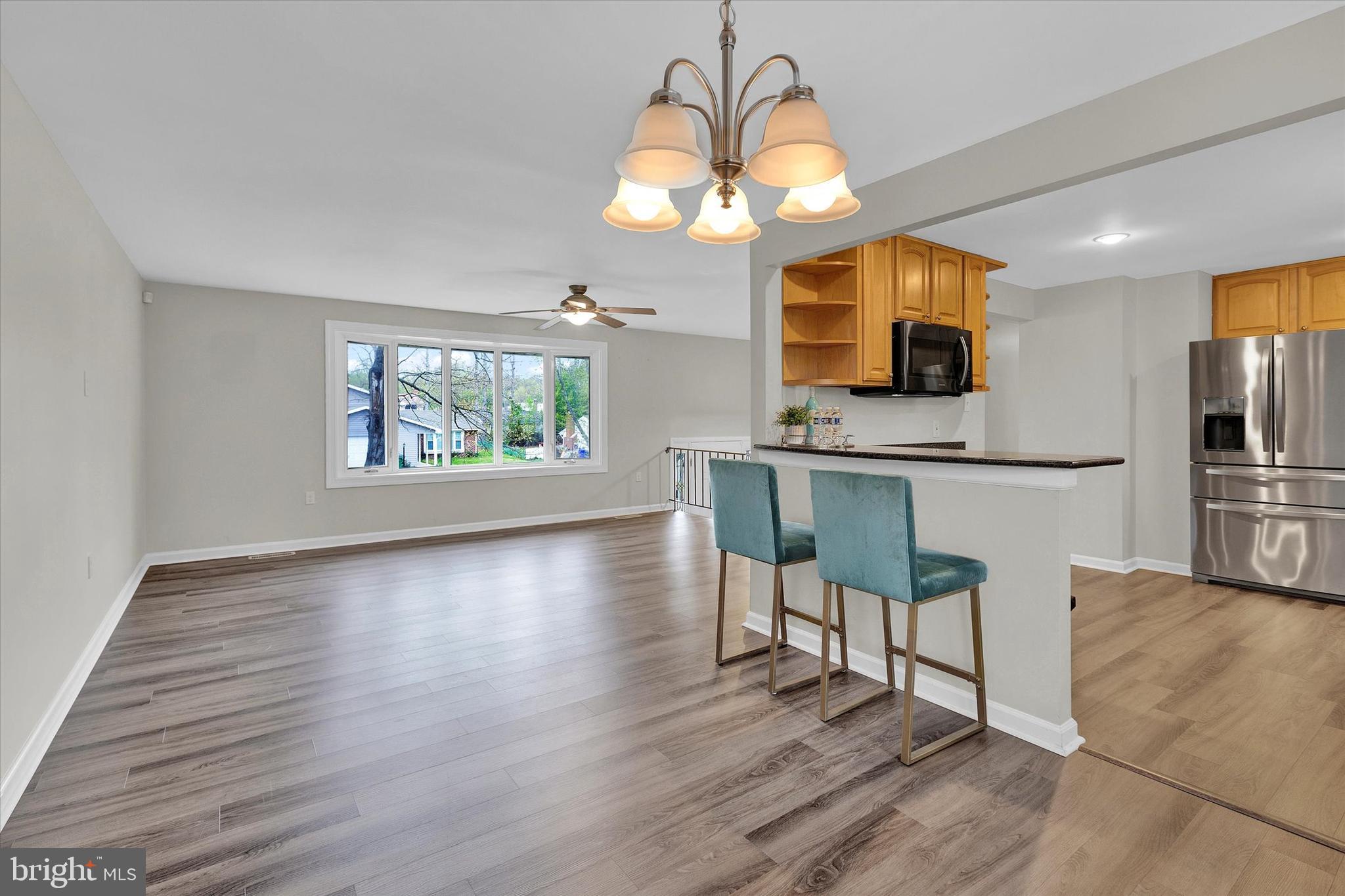 5017 Nicholas Road Waldorf, MD 20601 - Photo 6 of 26 Dining & Living Room View