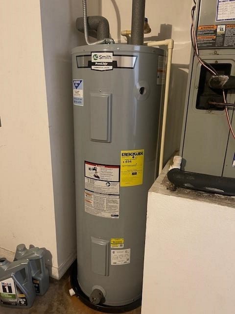 14 Random Place Palm Coast, FL 32164 - Photo 17 of 25 a view of water heater room