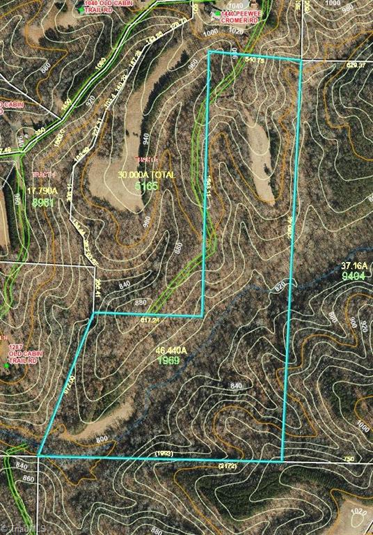 0 Peewee Cromer Road Danbury, NC 27016 - Photo 12 of 13 Contours