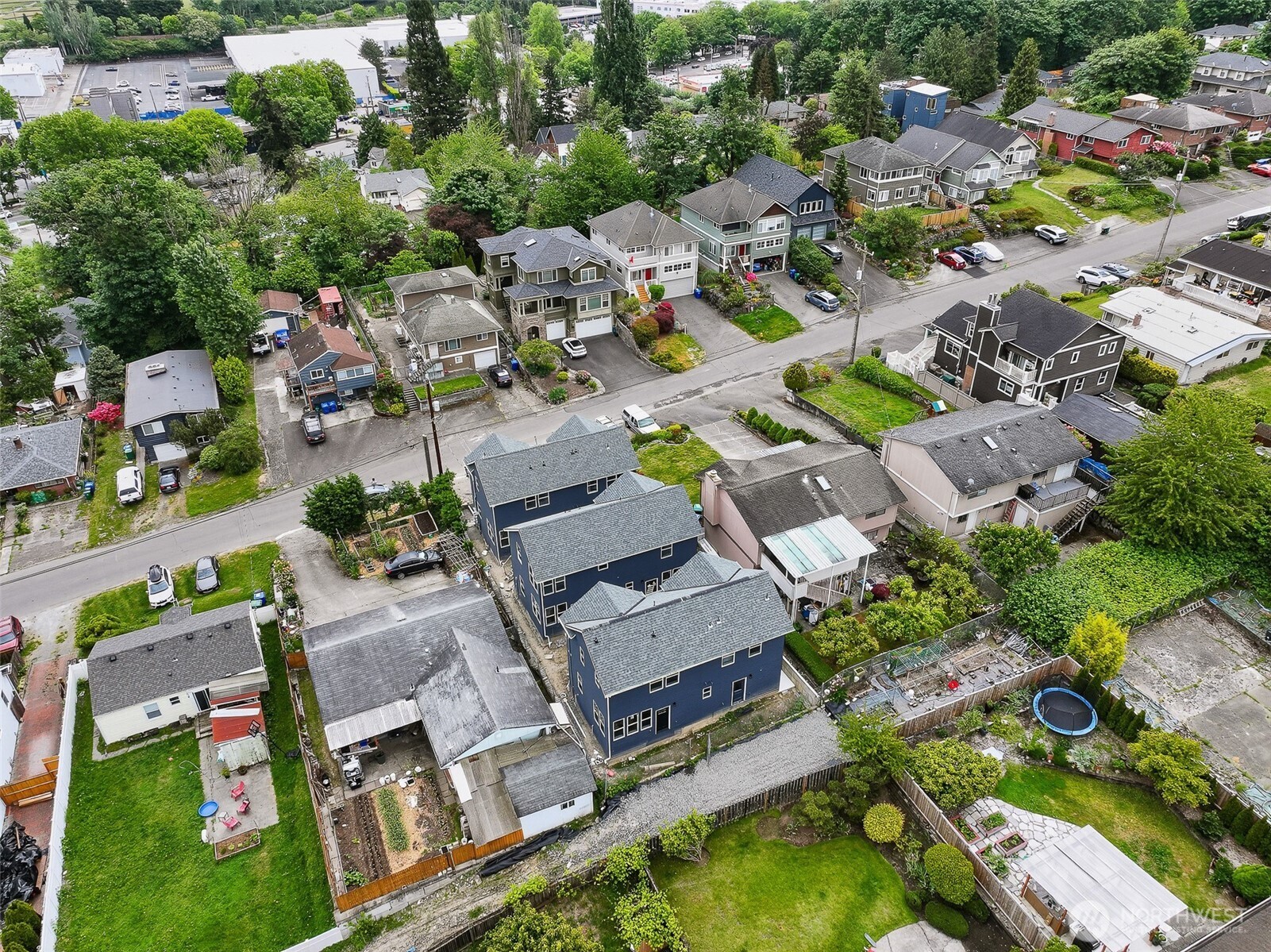 2317 22nd Avenue South Seattle, WA 98144 - Photo 5 of 29 an aerial view of residential houses with outdoor space