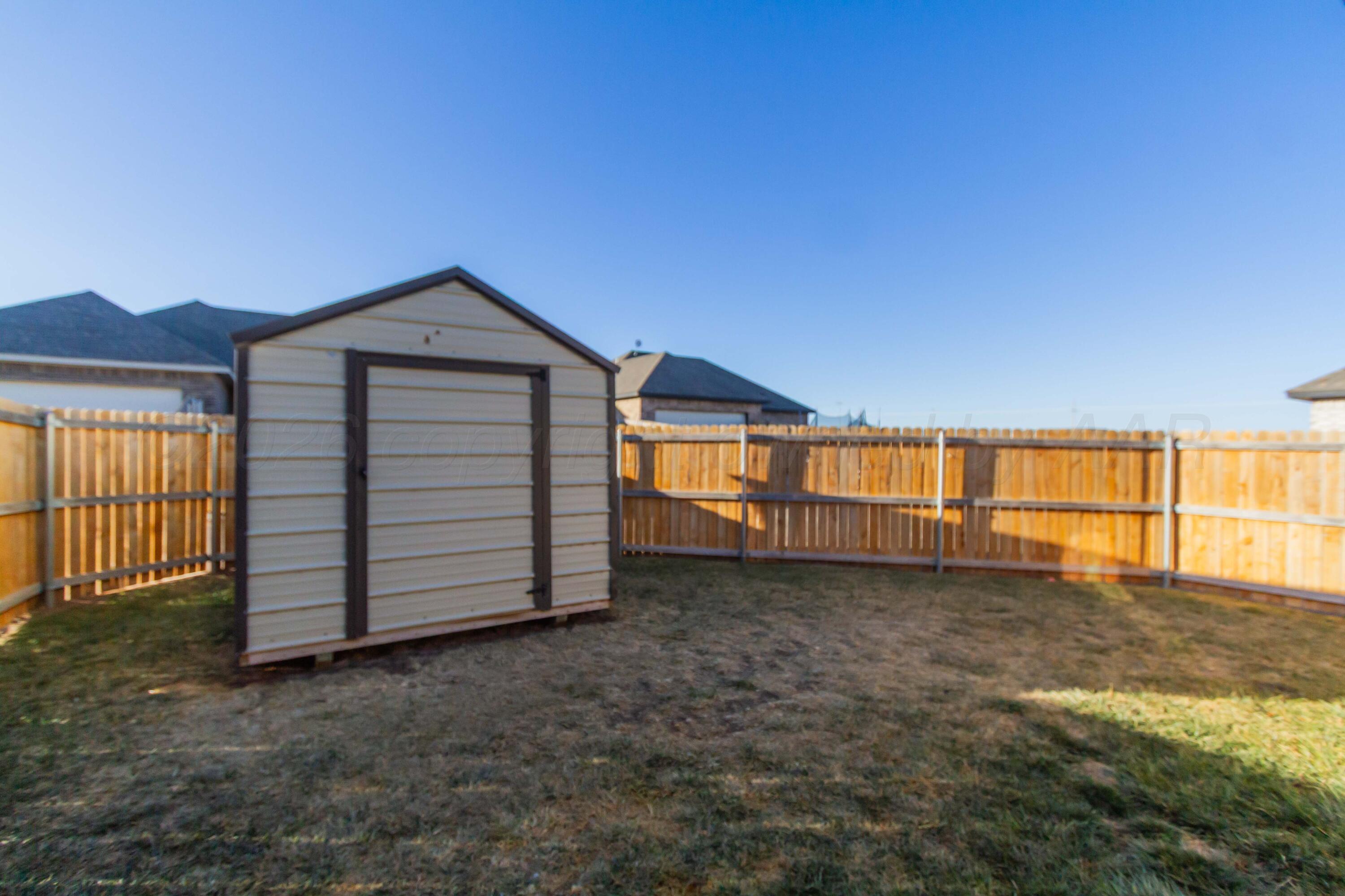 9921 Will Avenue Amarillo, TX 79119 - Photo 34 of 38 BACKYARD VIEW 1