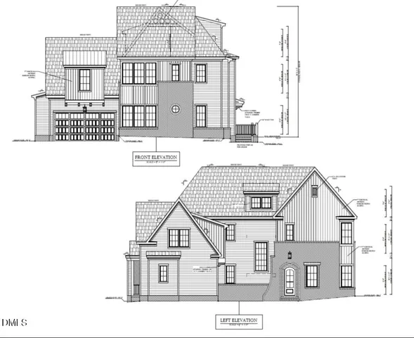 a view of a white building