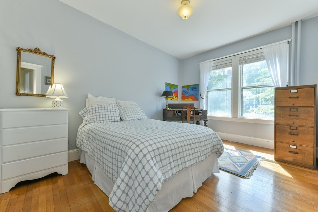 78 Windsor Road, Unit 1 Brookline, MA 02445 - Photo 10 of 11 a bedroom with a bed and window
