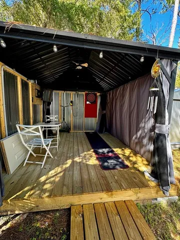 a view of car garage