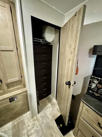 a view of walk in closet