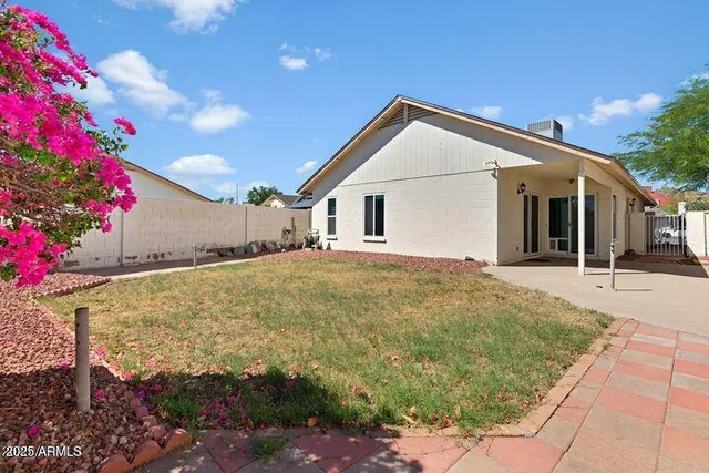 a view of outdoor space and yard