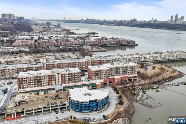 a view of a city and a ocean view