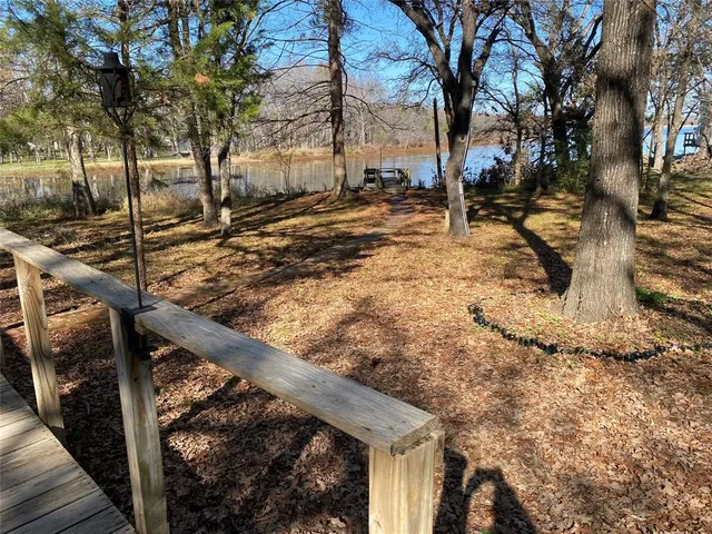 a view of outdoor space with seating area