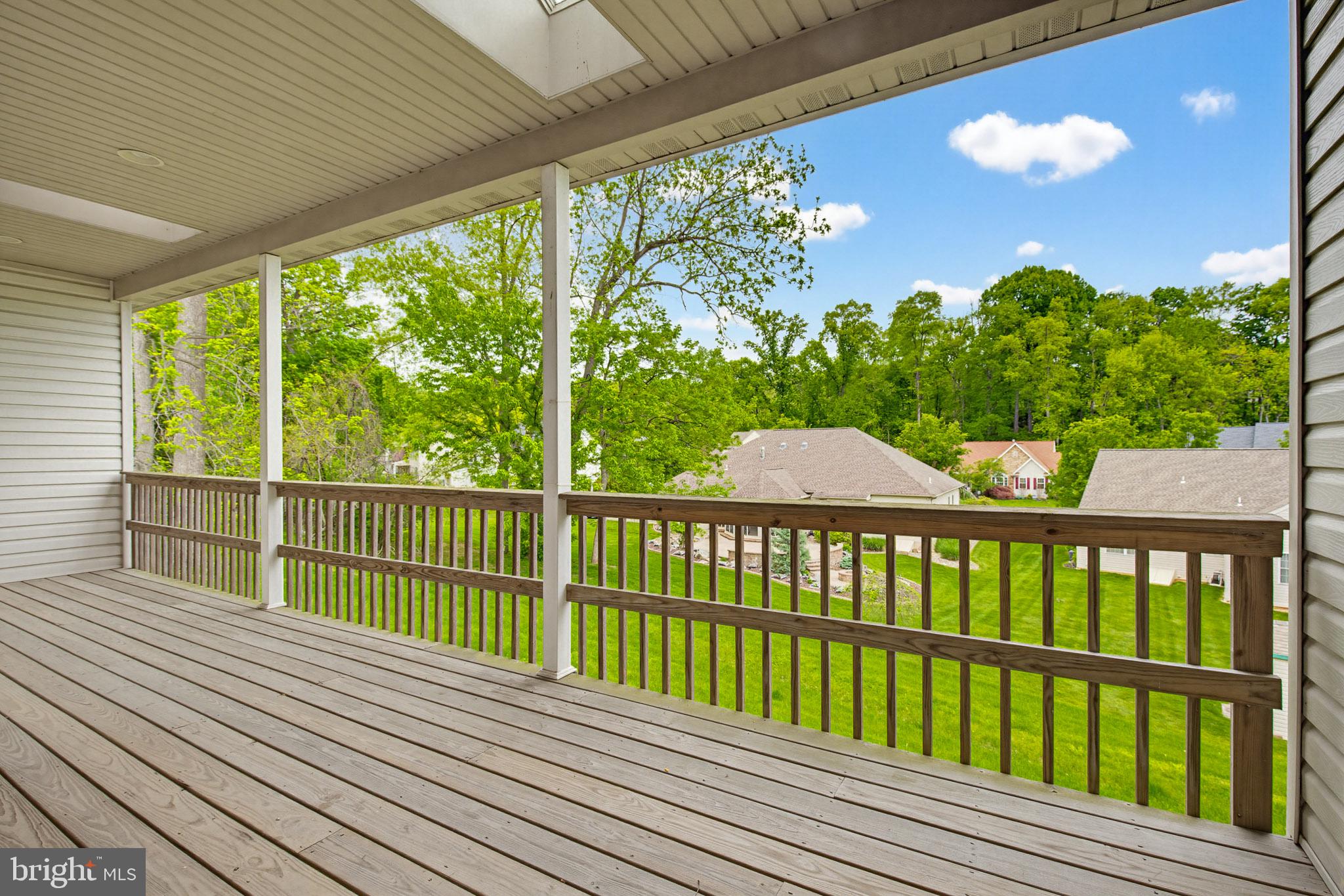 3 Courtney Rea Circle Reading, PA 19606 - Photo 18 of 42 Serene balcony with lush green views.