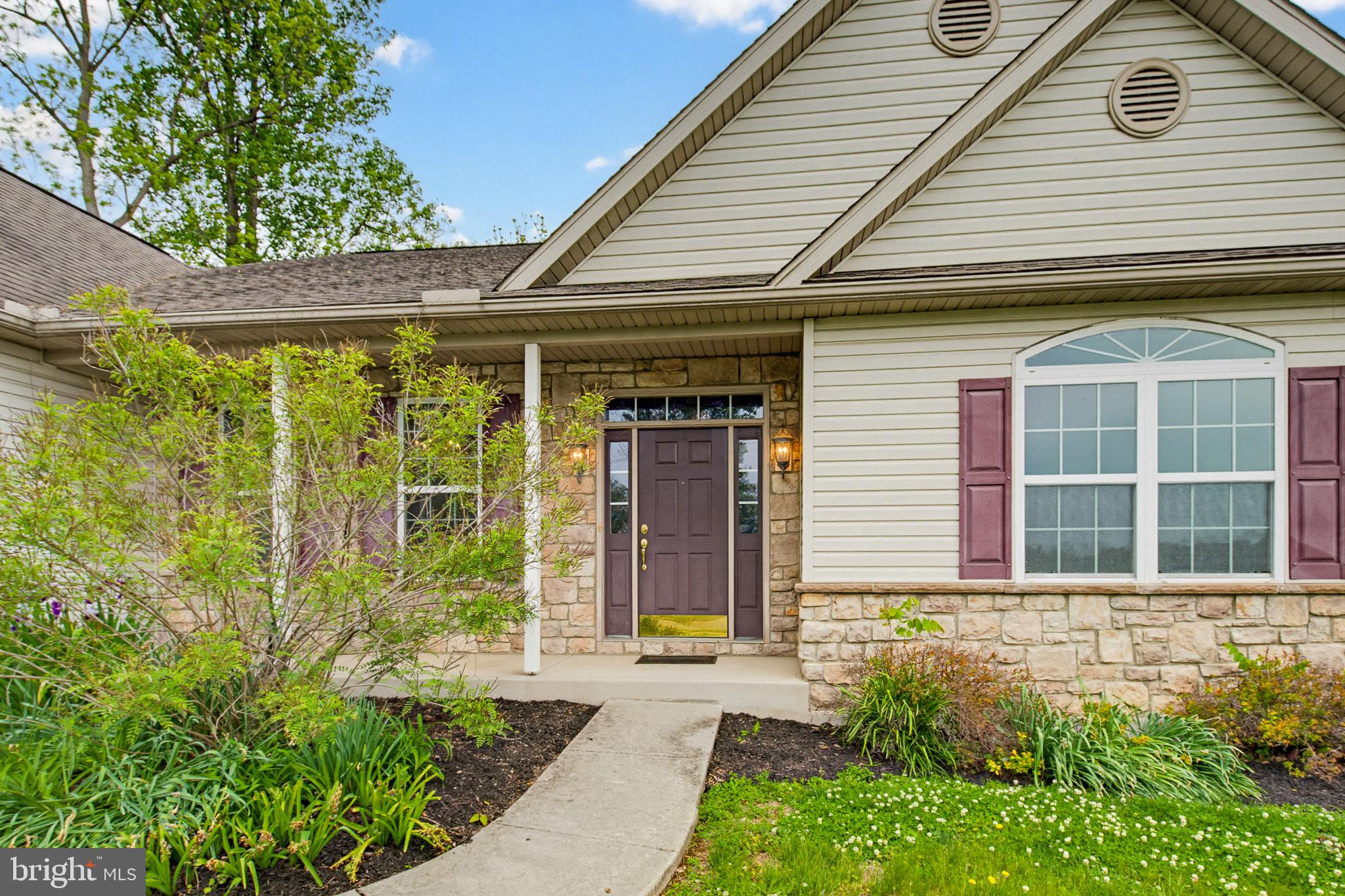 3 Courtney Rea Circle Reading, PA 19606 - Photo 2 of 42 Charming entrance with lush landscaping.
