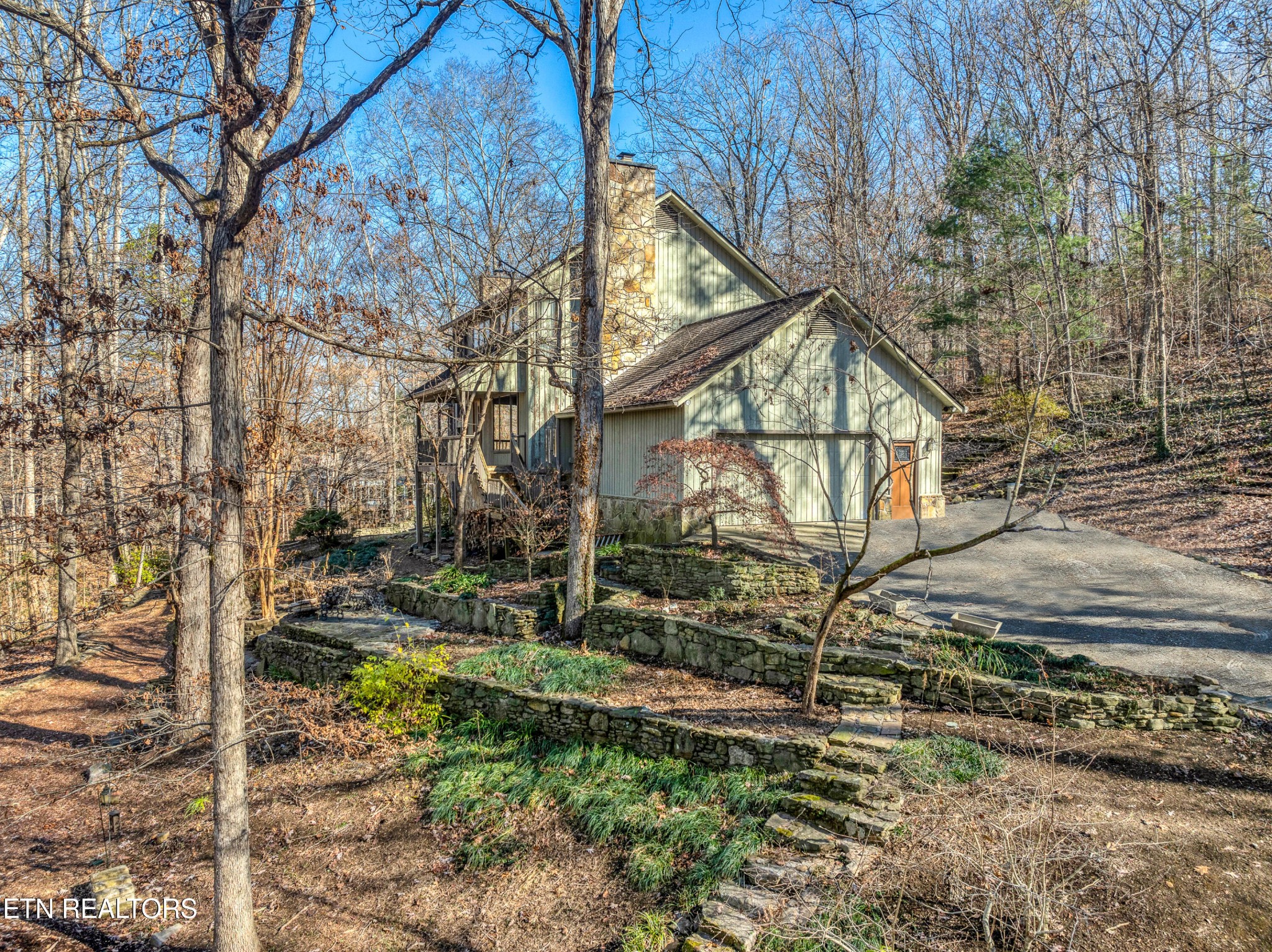 105 Clayton Way Oak Ridge, TN 37830 - Photo 42 of 42 a backyard of a house with lots of green space
