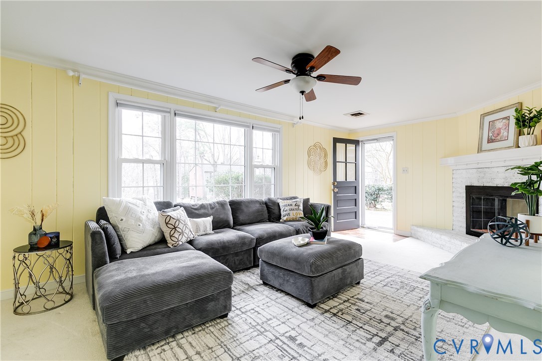 900 Ryder Road North Chesterfield, VA 23235 - Photo 19 of 45 a living room with furniture and a large window