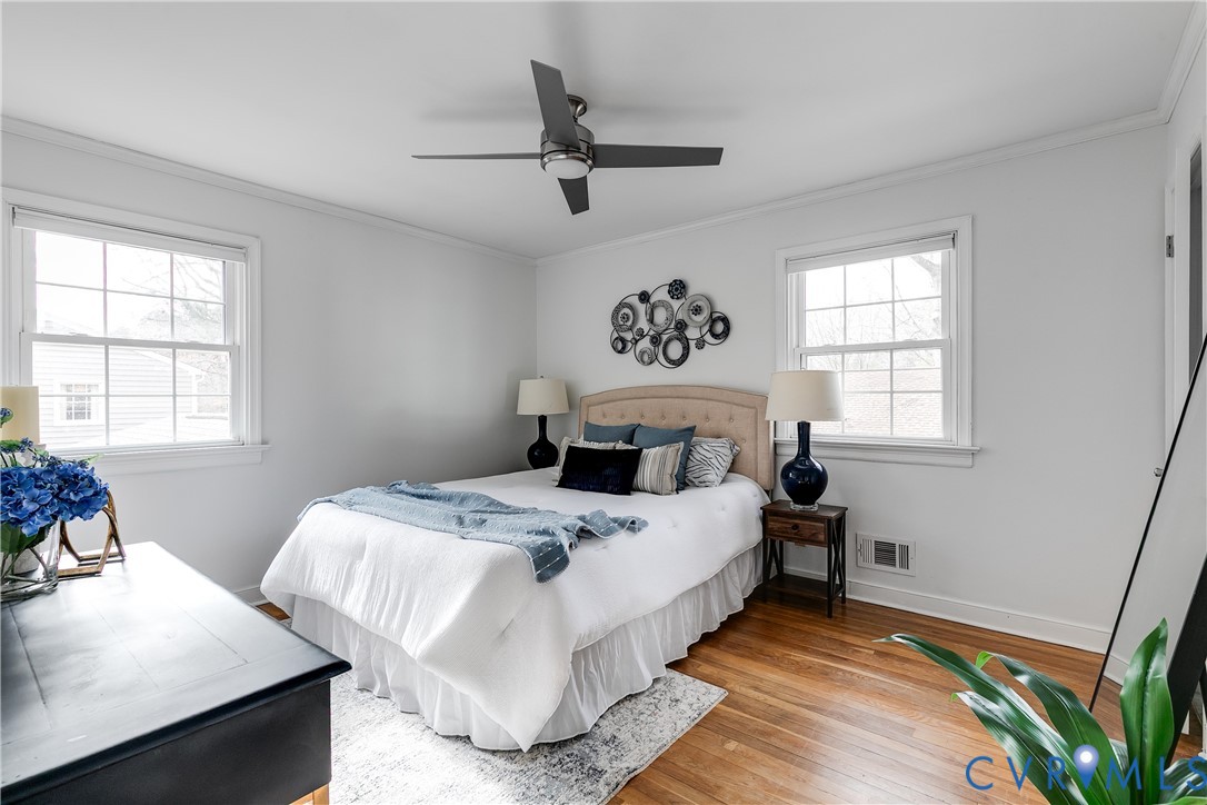 900 Ryder Road North Chesterfield, VA 23235 - Photo 26 of 45 a bedroom with two beds and a window