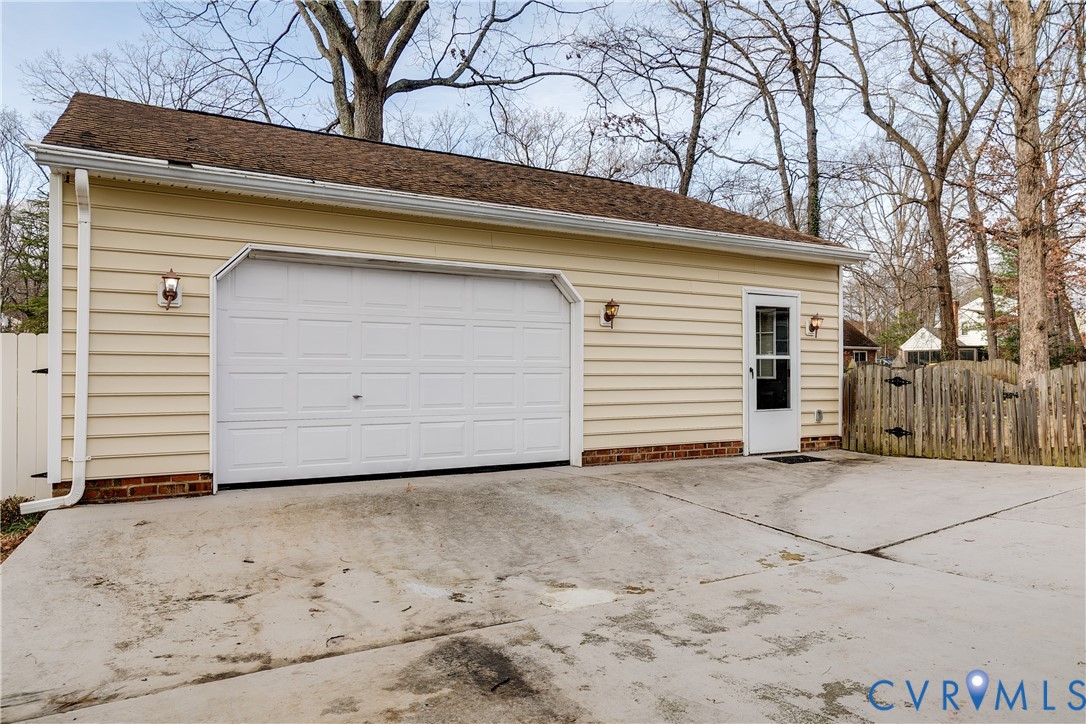 900 Ryder Road North Chesterfield, VA 23235 - Photo 32 of 45 a view of a house with a garage
