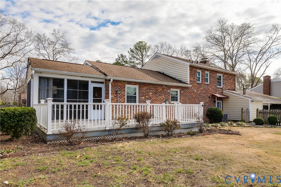 900 Ryder Road North Chesterfield, VA 23235 - Photo 39 of 45 a front view of a house with a garden