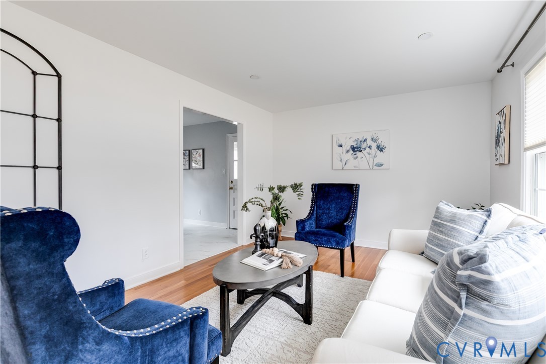 900 Ryder Road North Chesterfield, VA 23235 - Photo 6 of 45 a living room with furniture and wooden floor