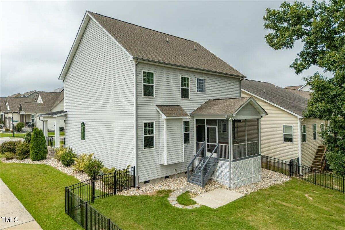 357 Marshcroft Way Rolesville, NC 27571 - Photo 32 of 41 a view of a yard in front of house